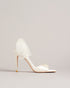 HARINAA-Sandals-Pay attention to the details with HARINAA. These satin sandals are crowned wth a double mesh organza bow at the back and crystal embellishment on the stiletto heels for dazzling elegance. Heeled sandals Oversized mesh ankle bow Satin finish Open toe Slim toe strap Crystal embellished heel detail Slingback design- Ted Baker Romania